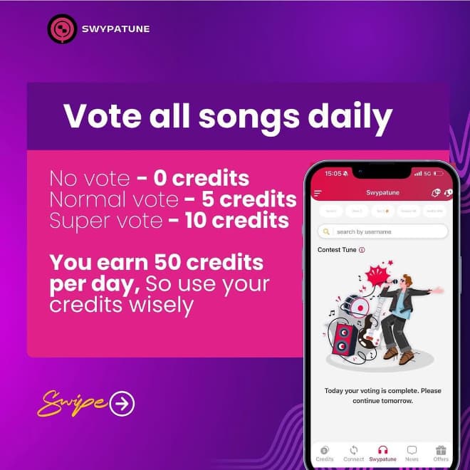 Vote All Song Daily