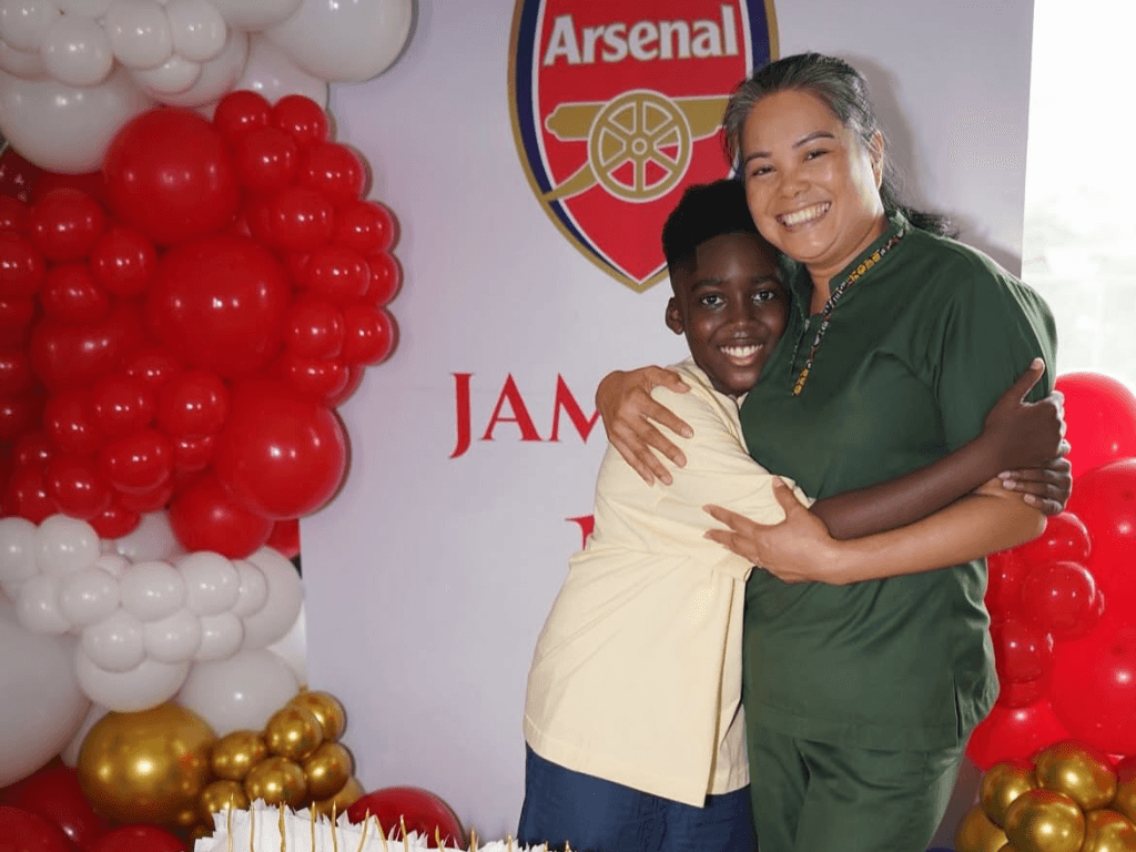 Jamil Celebrates 11th Birthday With Arsenal-Themed Party — image 1