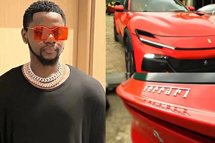Kizz Daniel Joins the Luxury League with N1.6bn Ferrari Purosangue