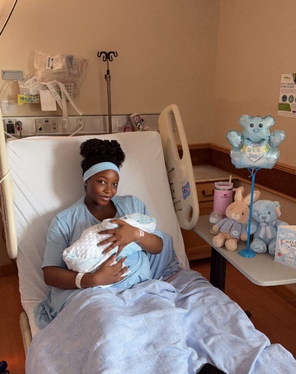 Ini Dima-Okojie Welcomes Baby Boy, Fans Celebrate New Chapter