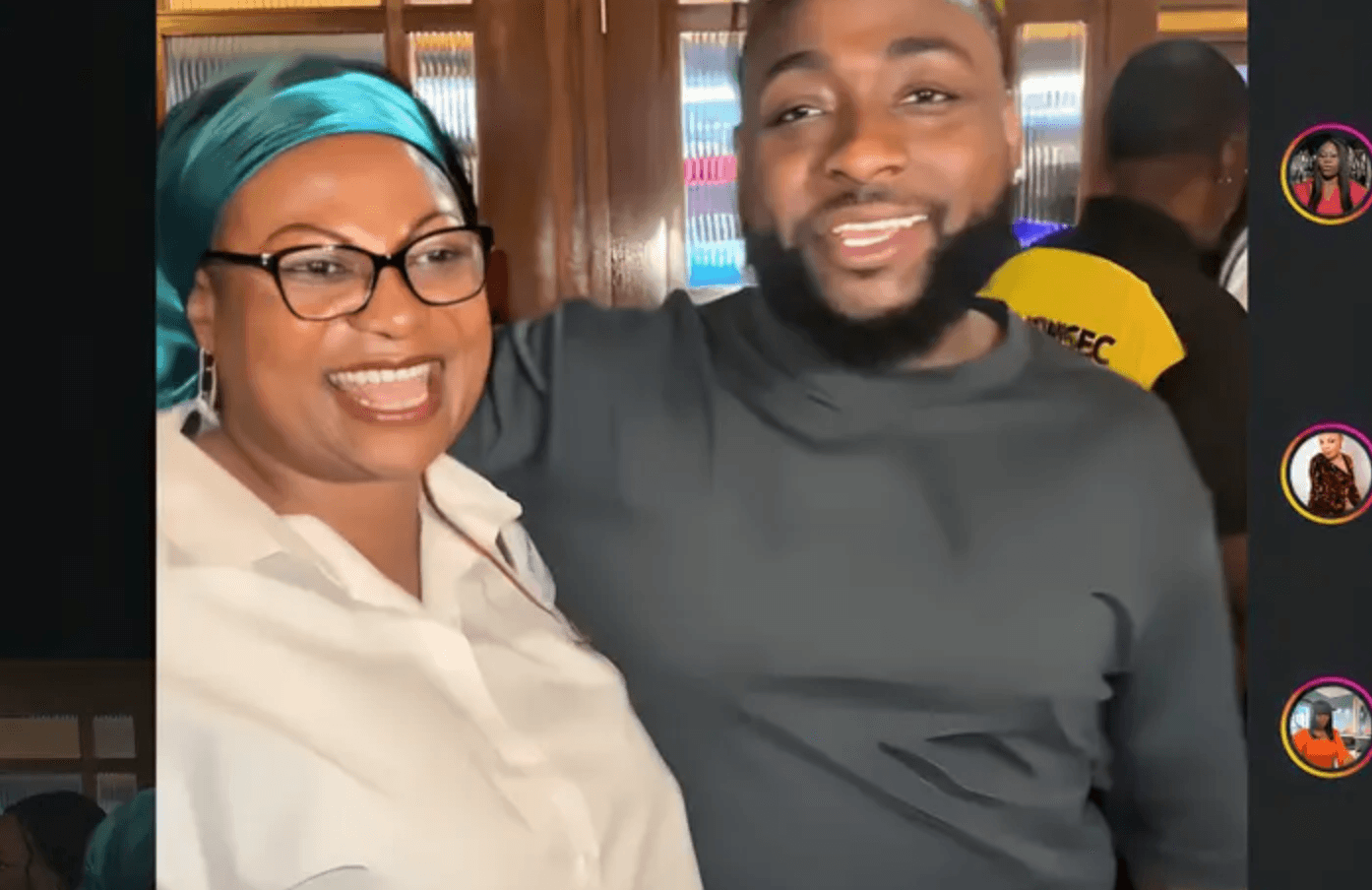 Bus Aunty Fulfills Dream Link-Up with Davido Following His Electric London Concert