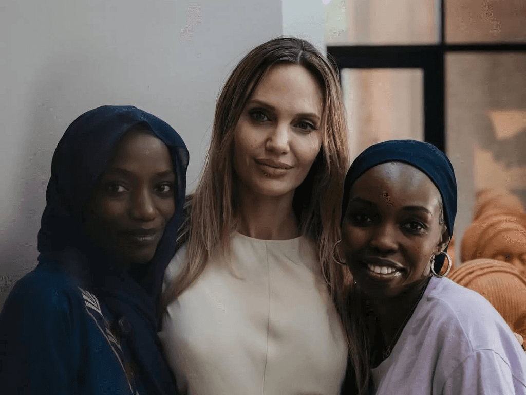 Angelina Jolie Attends Powerful "Statues Also Breathe" Exhibition in Morocco