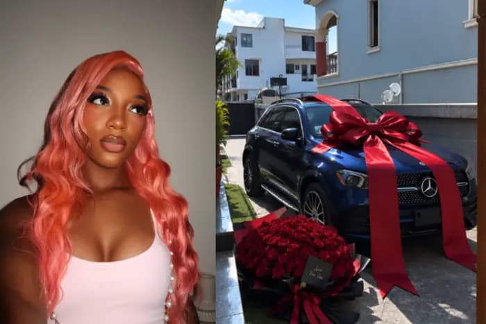 Ayra Starr's Sister, DJ Salt, Shows Off New Mercedes-Benz Weeks After Vehicle Vandalism